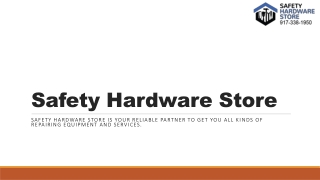 Best Lighting Repair Services In NY- Safety Hardware Store
