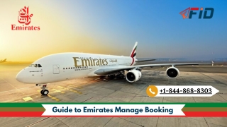 Guide to Emirates Manage Booking