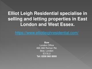 Elliot Leigh PPT
