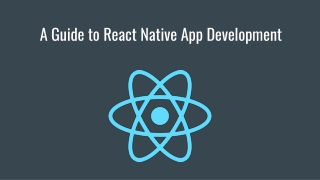 A Guide to React Native App Development