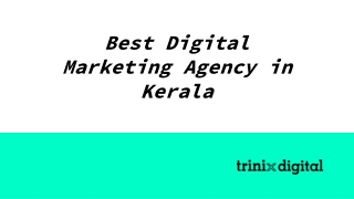 Best Digital Marketing Agency in Kerala