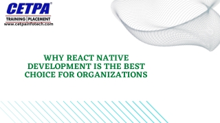 Why React Native Development is the Best Choice for organizations.ppt