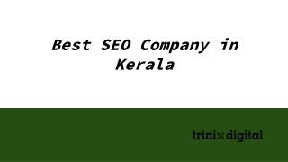 Best SEO Company in Kerala