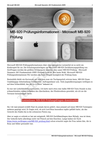 MB-920 Prüfungsinformationen - Microsoft MB-920 Prüfung