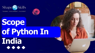 Scope of python in india
