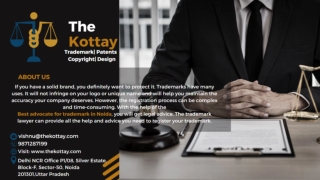 Best advocate for trademark in Noida | The Kottay