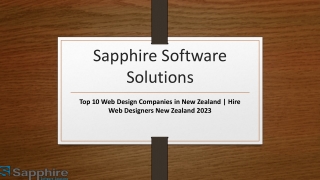 Top 10 Web Design Companies in New Zealand