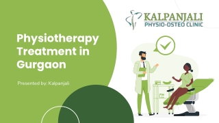 Get Physiotherapy Treatment In Gurgaon
