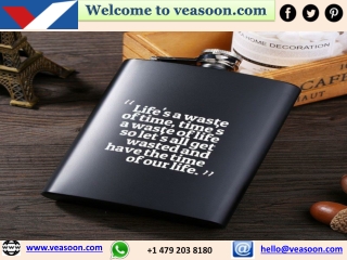 Buy Personalized Flask at VEASOON