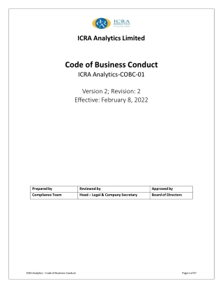 Code of Business Conduct ver 2.1 (1)