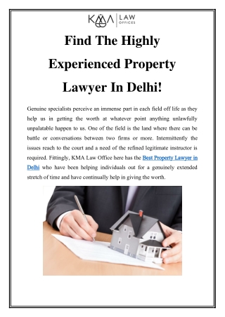 Best Property Lawyer in Delhi Call-9870270979