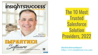 The 10 Most Trusted Salesforce Solution Providers, 2022