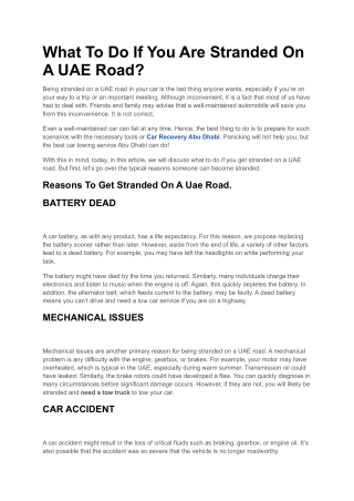 What To Do If You Are Stranded On A UAE Road_ (1)