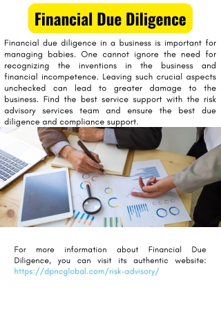 Financial Due Diligence