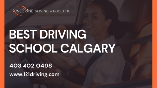 Best Driving School Calgary