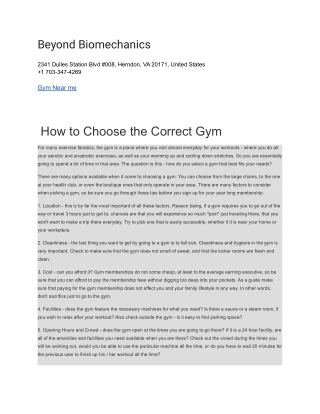 Beyond Biomechanics (1)