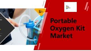 Inova Labs Inc., NIDEK Medical Products Inc. are key Portable Oxygen Kit Market