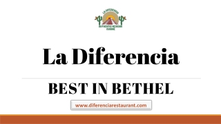 La Diferencia Best in Bethel