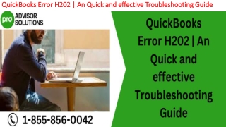The most useful methods to fix QuickBooks Error H202