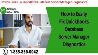 Steps on How to Adderss QuickBooks Database Server Manager Network Diagnostics Failed