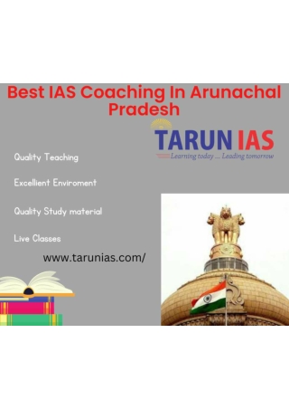 Best IAS Coaching In Arunachal Pradesh