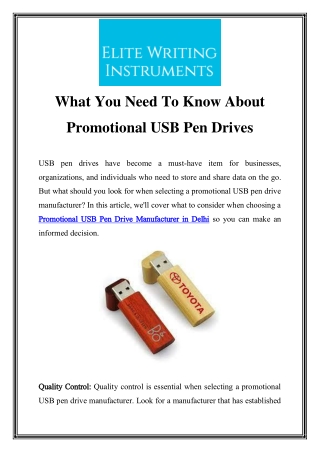 Promotional Usb Pen Drive Manufacturer in Delhi Call-9820665448