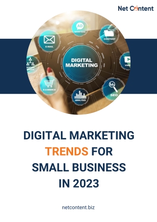 Powerful Digital Marketing Trends For Small Businesses In The Next Year