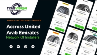 Michelin - Car tyres dubai - TyresVision