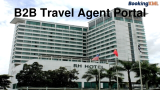 B2B Travel Agent Portal
