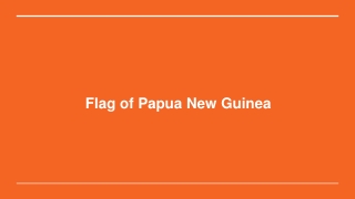 Flag of Papua New Guinea