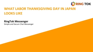 WHAT LABOR THANKSGIVING DAY IN JAPAN LOOKS LIKE