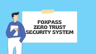 About Zero Trust Model!