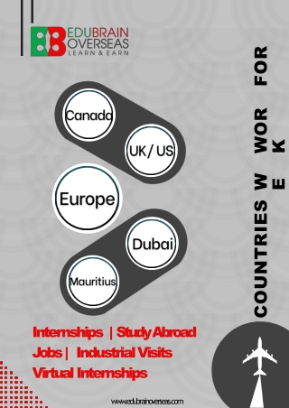 International Internship | Internship Abroad | EduBrain Overseas