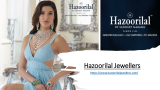 Hazoorilal