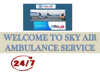 Air Ambulance in Dibrugarh  - Reliable Service Providing On- time