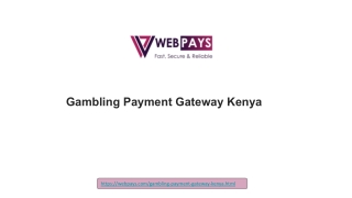 Gambling Payment Gateway Kenya