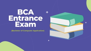 Competition Gurukul Provides the best Coaching for the BCA Entrance Exam