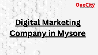 Digital Marketing Company in Mysore