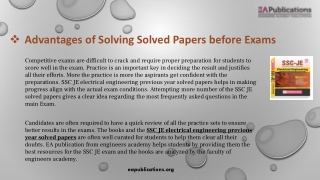 Advantages of Solving Solved Papers before Exams