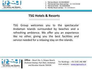 Banquets in Port Blair