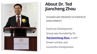 Dr. Ted Jiancheng Zhou- Presentation