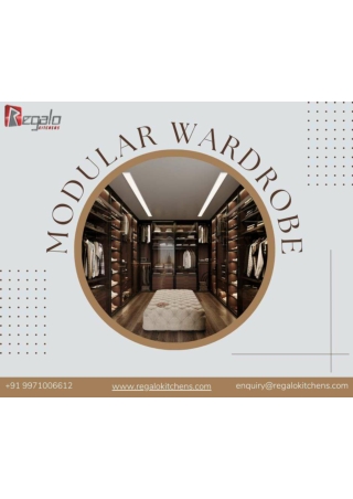 Modular Wardrobe design in Jaipur | Best Modular Wardrobe | Regalokitchens