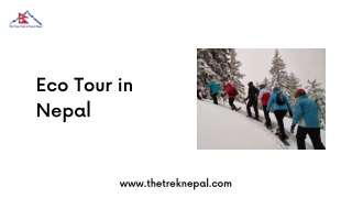Eco Tour in Nepal