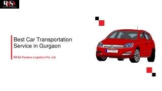 Best Car Transportation Service in Gurgaon