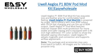 uwell aeglos p1 pod kit