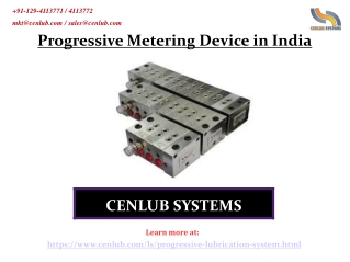 Best Progressive Metering Device In India