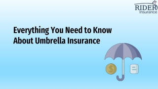 Everything You Need to Know About Umbrella Insurance