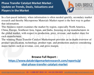 global-phase-transfer-catalyst-market