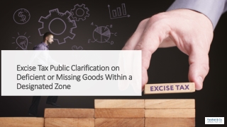 Excise Tax Public Clarification on Deficient or Missing