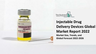 Injectable Drug Delivery Devices Global Market By Device Type, By Formulation, By End-user, By Region And Forecast 2023-